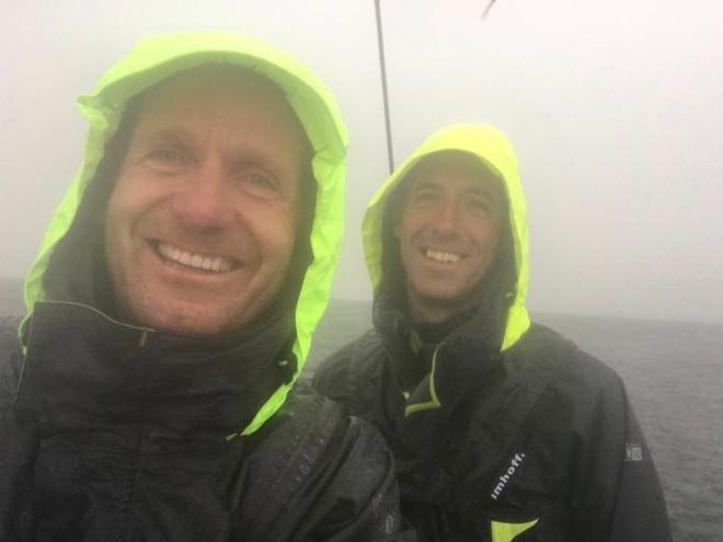 Robin Verhoef and John Van Der Starre - Rolex Fastnet Race © James Boyd